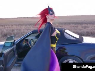 Busty Batgirl Shanda Fay Sucks putz Roadside: Free x rated film e5