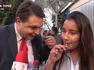 Strange clip of a mexican adolescent with Andrea Dipre
